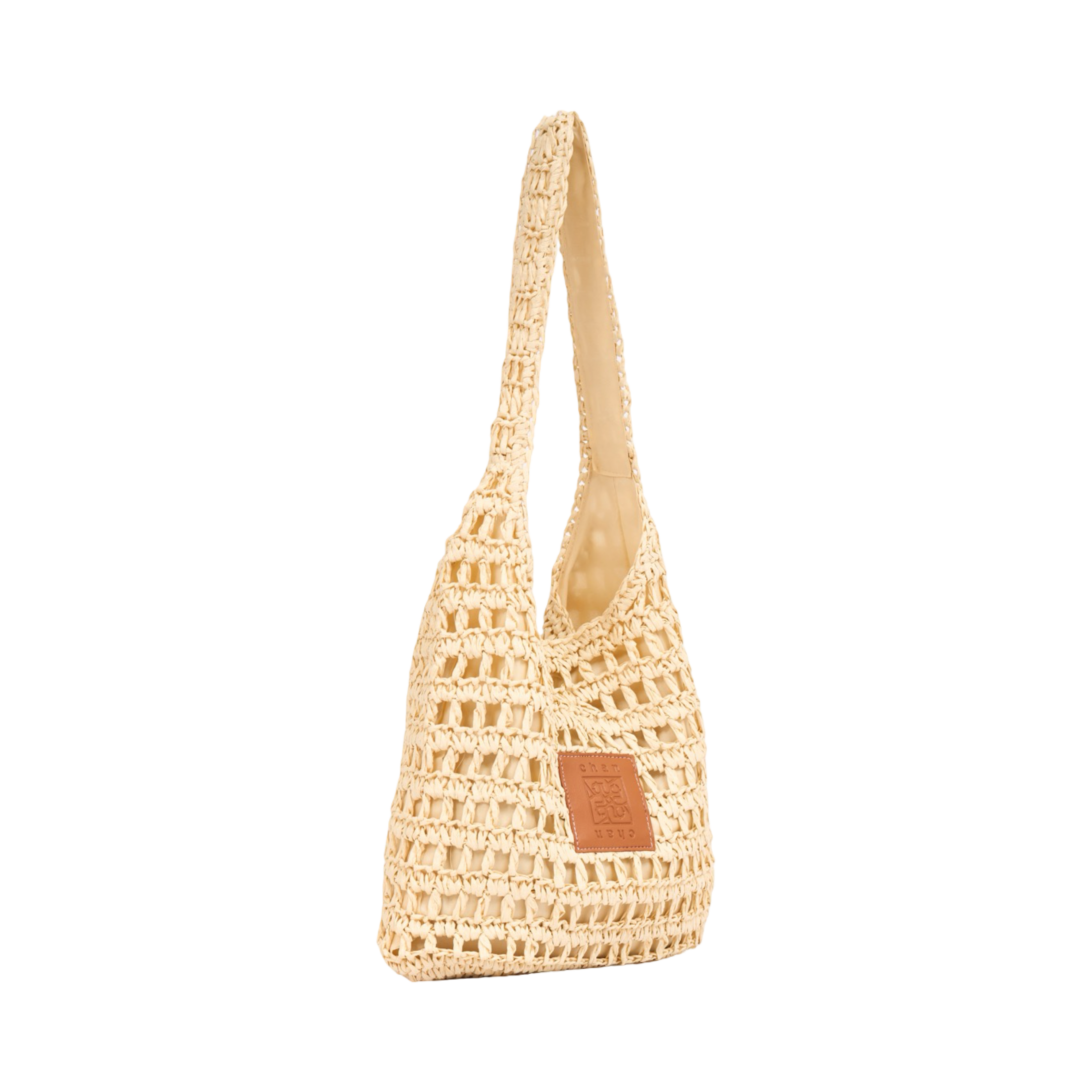 Everyday Earth – Straw Tote Bag – Beige