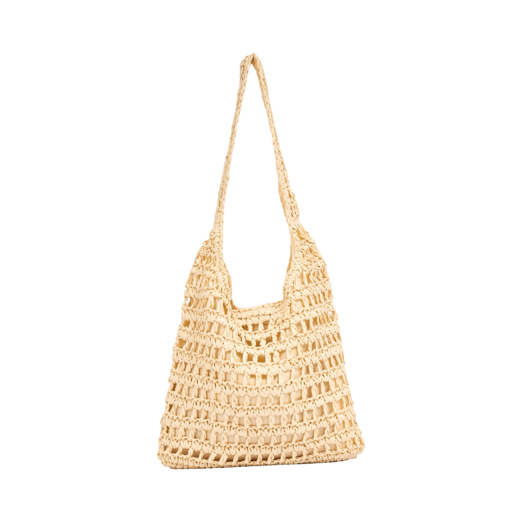 Everyday Earth – Straw Tote Bag – Beige