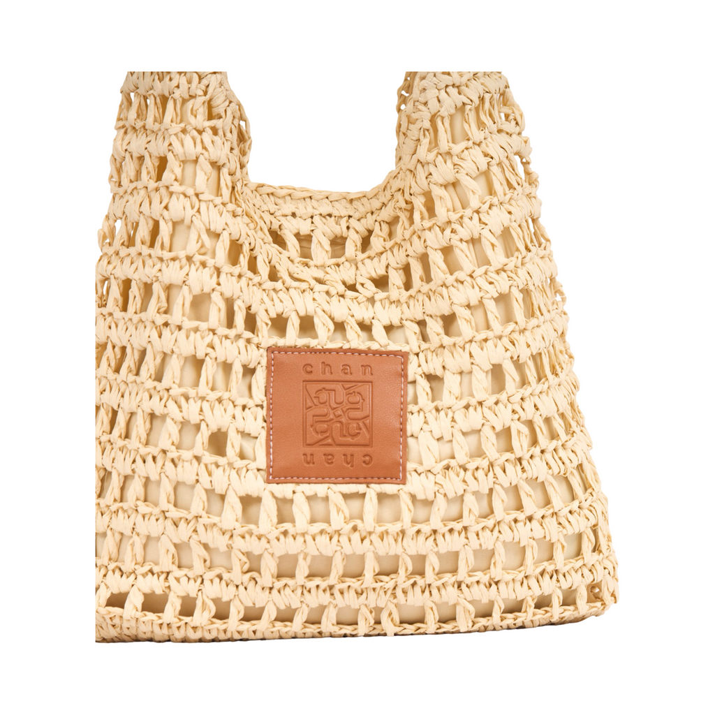 Everyday Earth – Straw Tote Bag – Beige