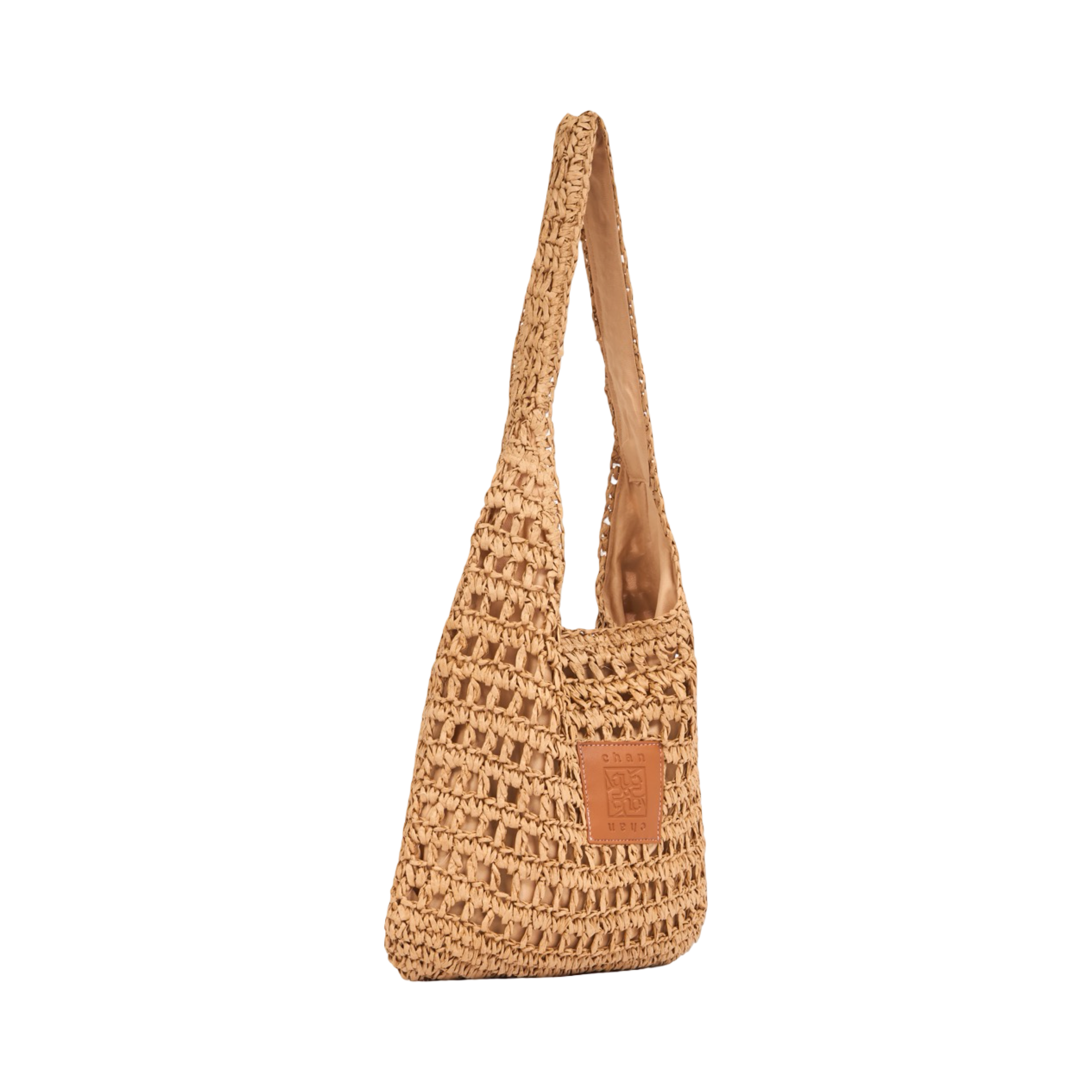 Everyday Earth – Straw Tote Bag – Brown