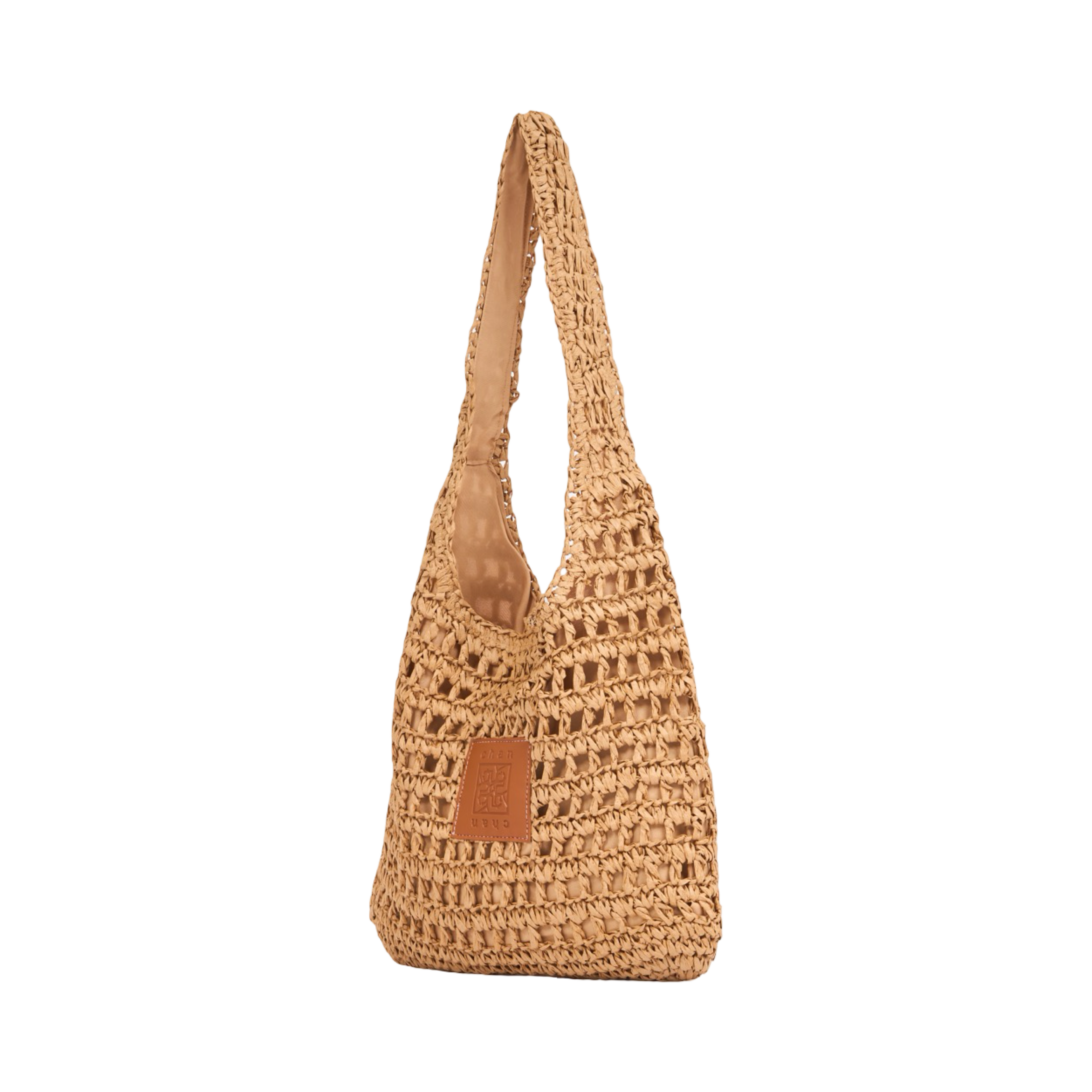 Everyday Earth – Straw Tote Bag – Brown