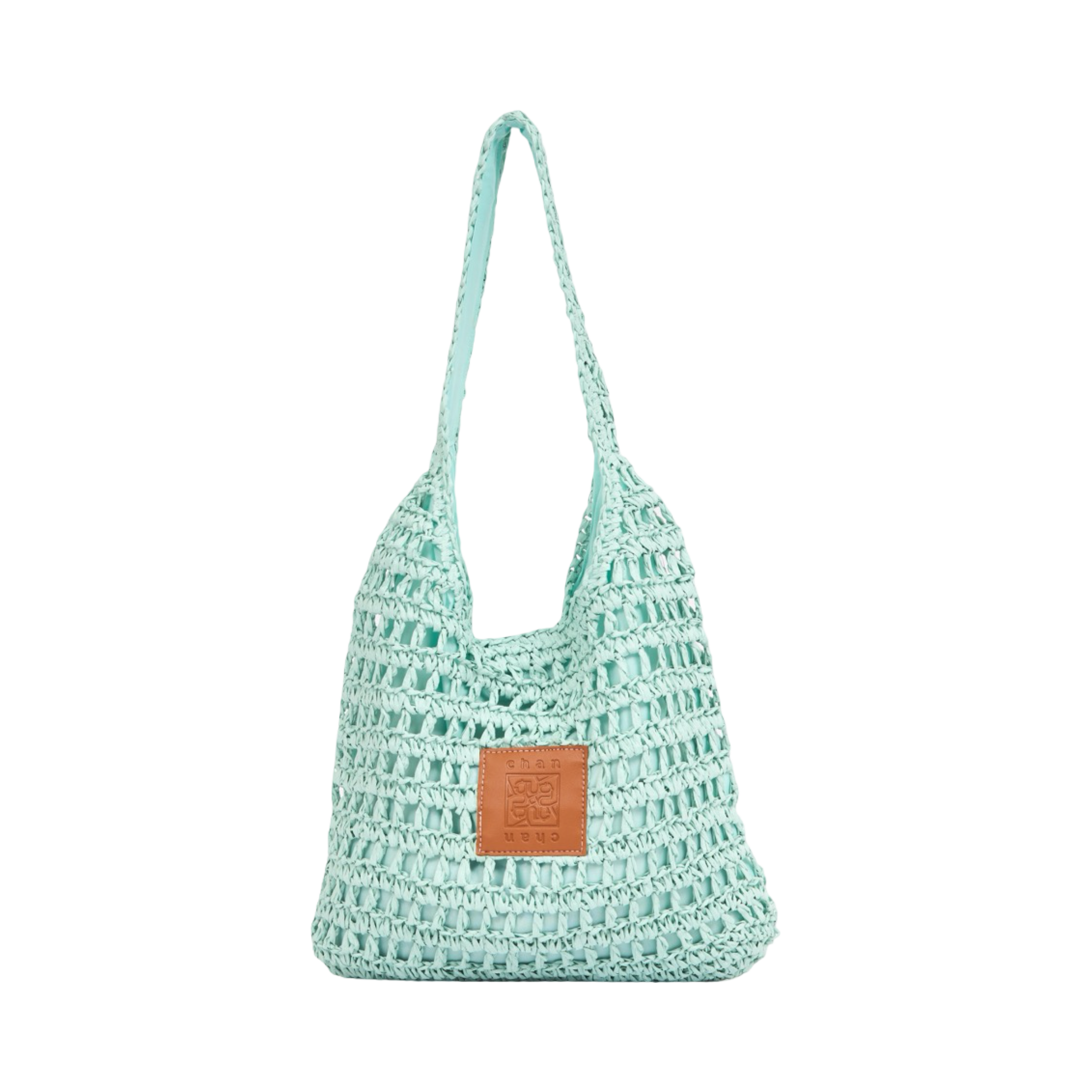 Everyday Earth – Straw Tote Bag – Blue