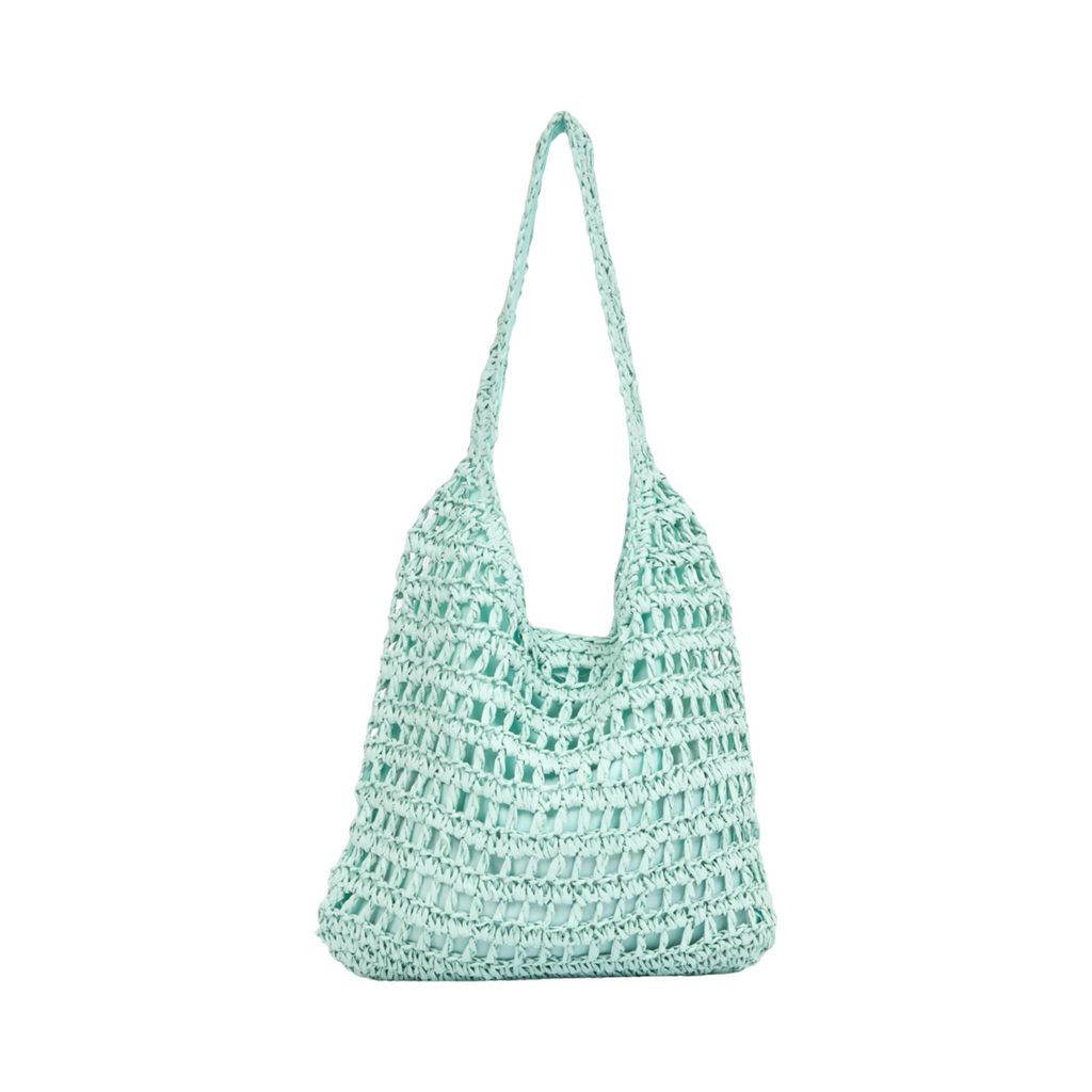 Everyday Earth – Straw Tote Bag – Blue