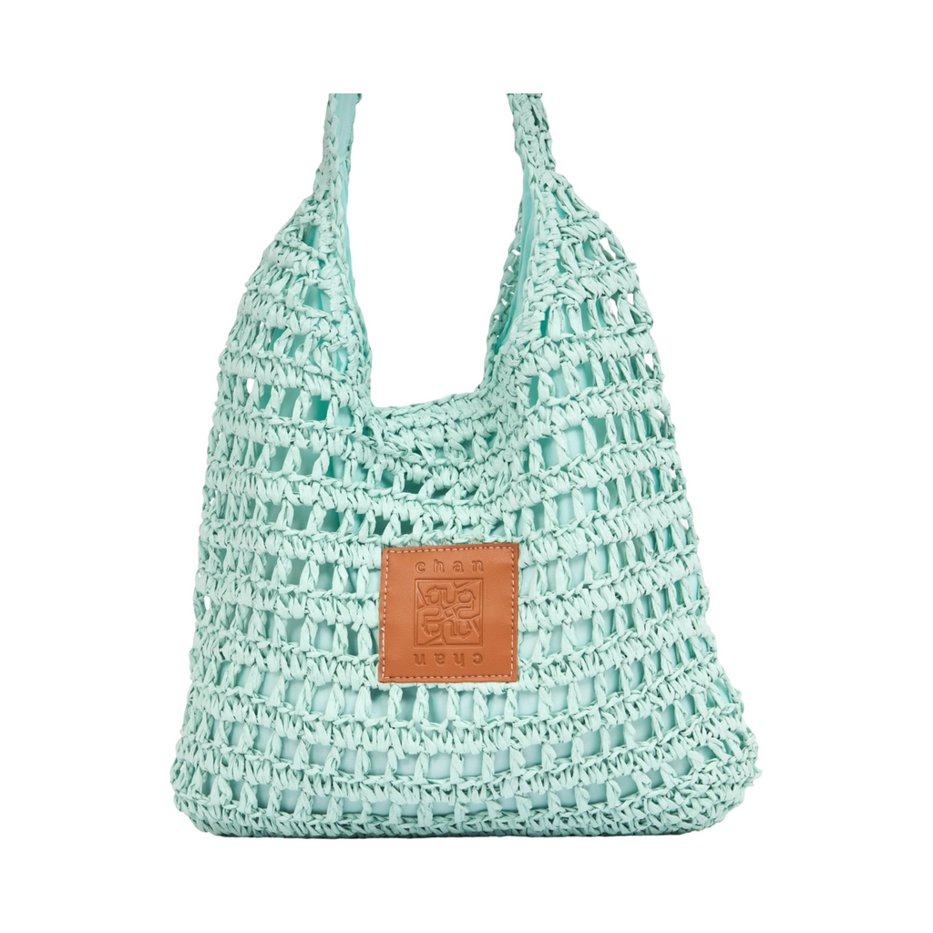 Everyday Earth – Straw Tote Bag – Blue