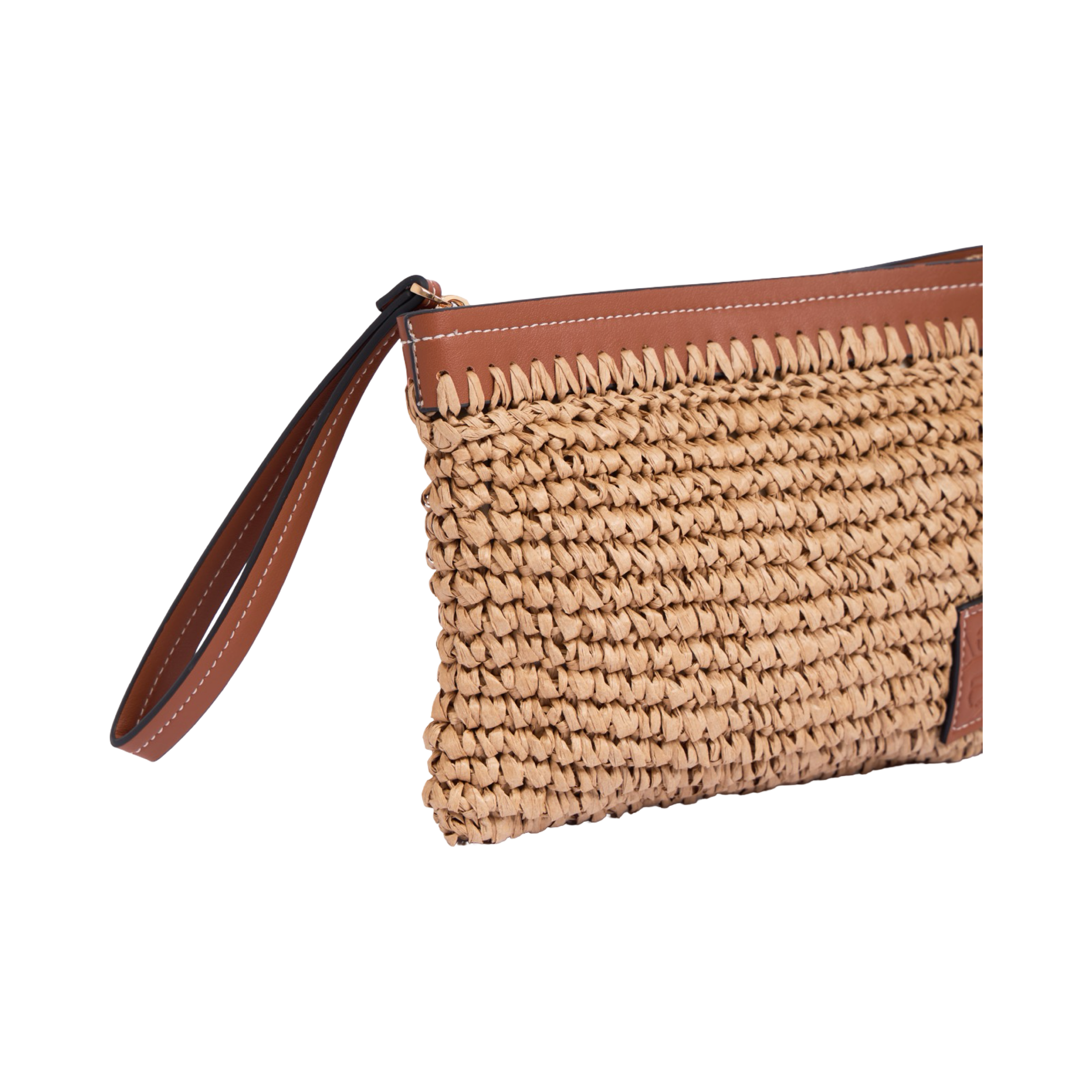 Artisan Vovage – Straw Pouch – Brown