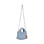 Signature Weave – Crossbody Bag S – Blue Mist