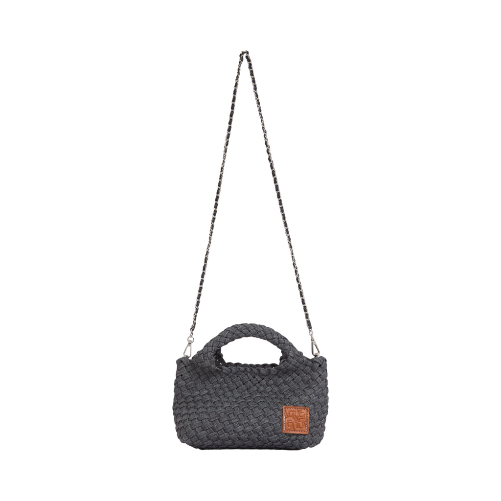 Woven Crossbody Bag S – Midnight Denim