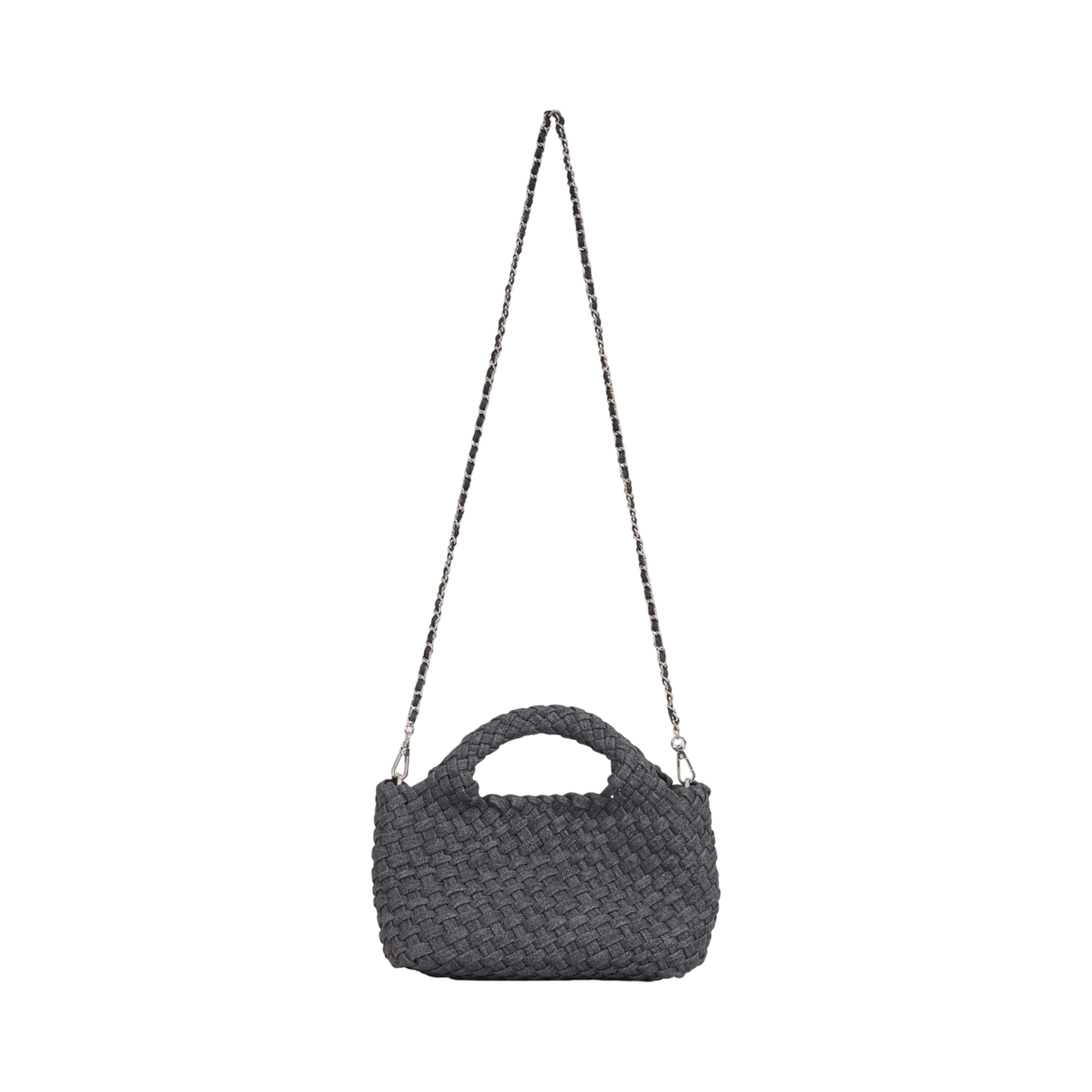 Woven Crossbody Bag S – Midnight Denim