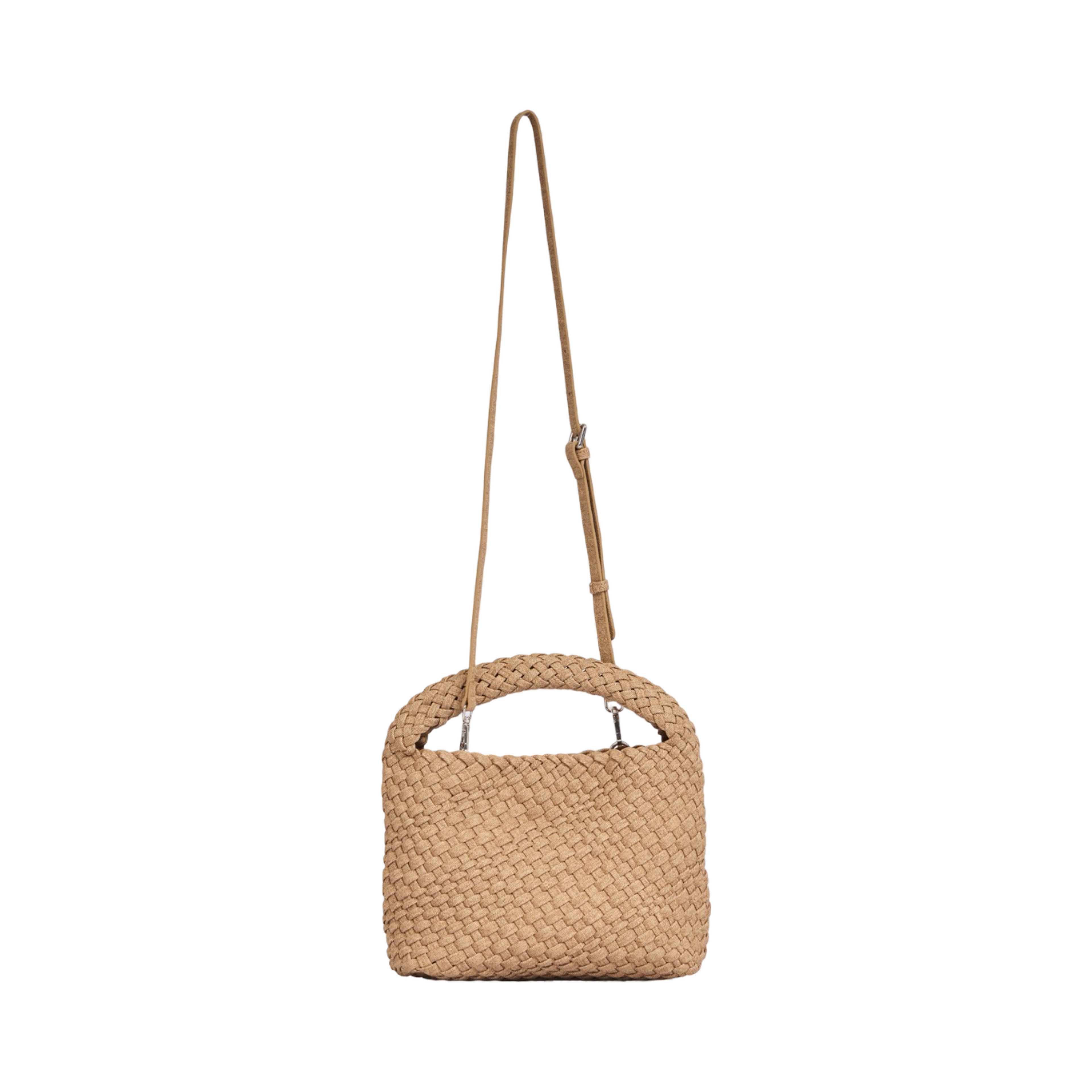 Woven Tote Bag M – Sand Denim