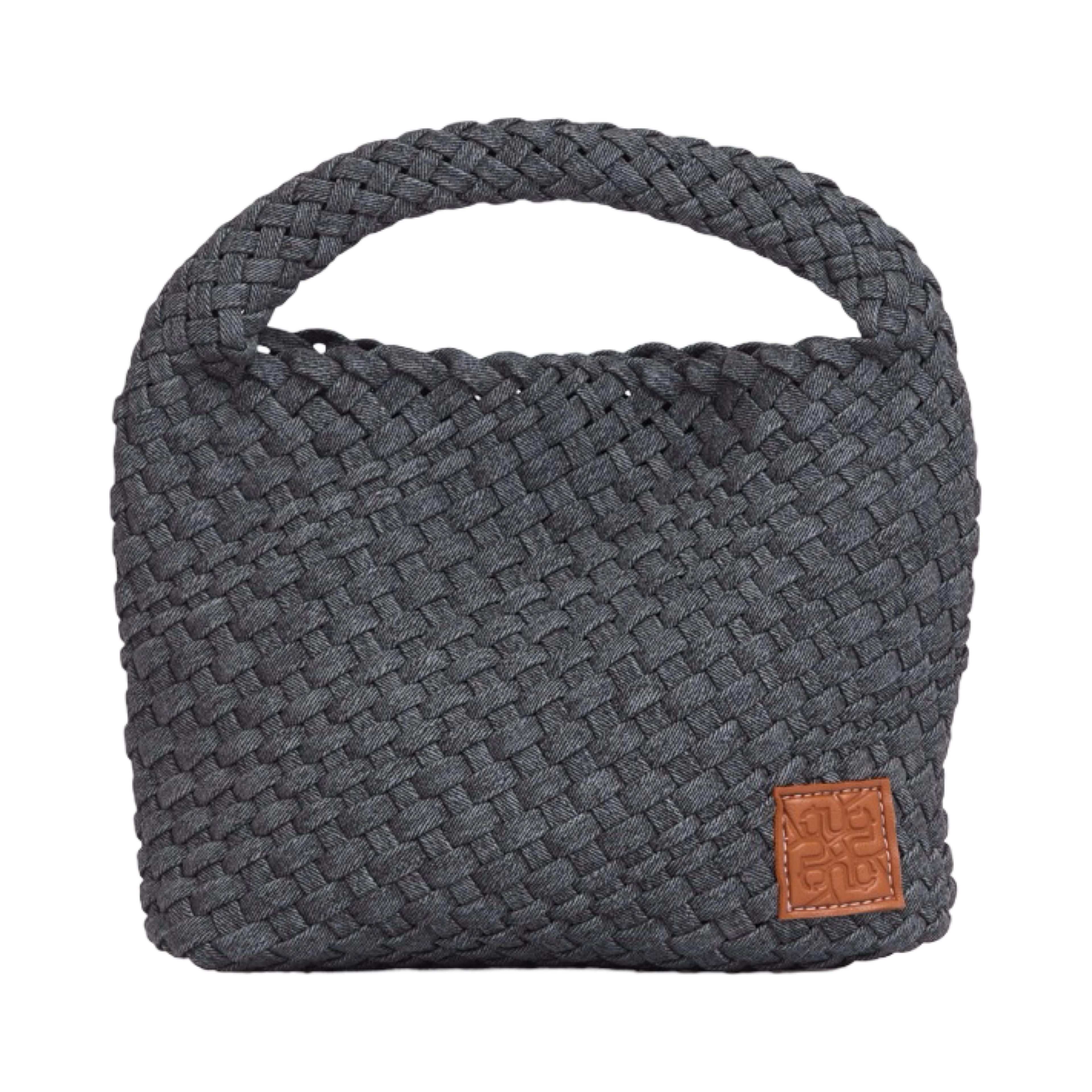 Woven Tote Bag M – Midnight Denim