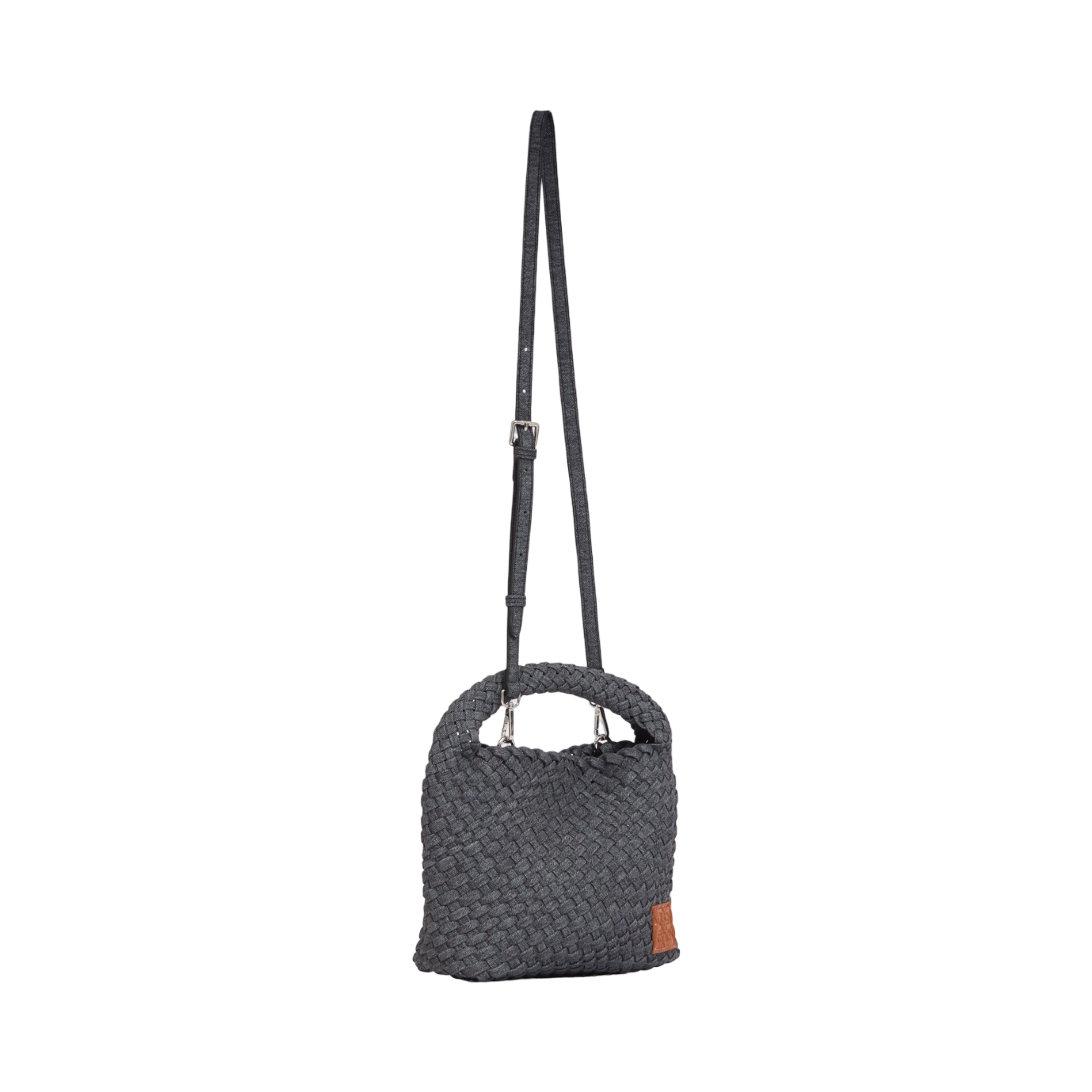 Woven Tote Bag M – Midnight Denim