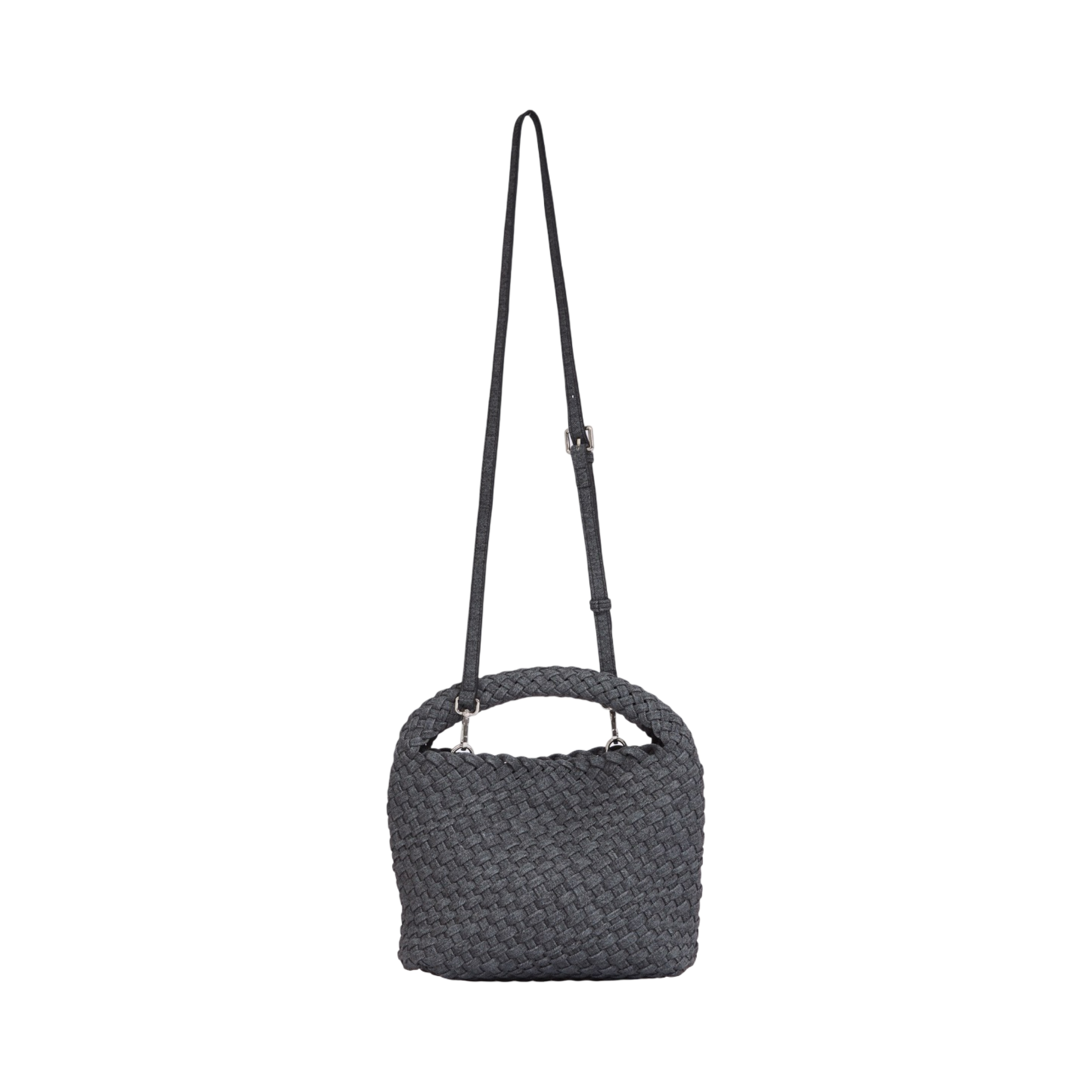 Woven Tote Bag M – Midnight Denim
