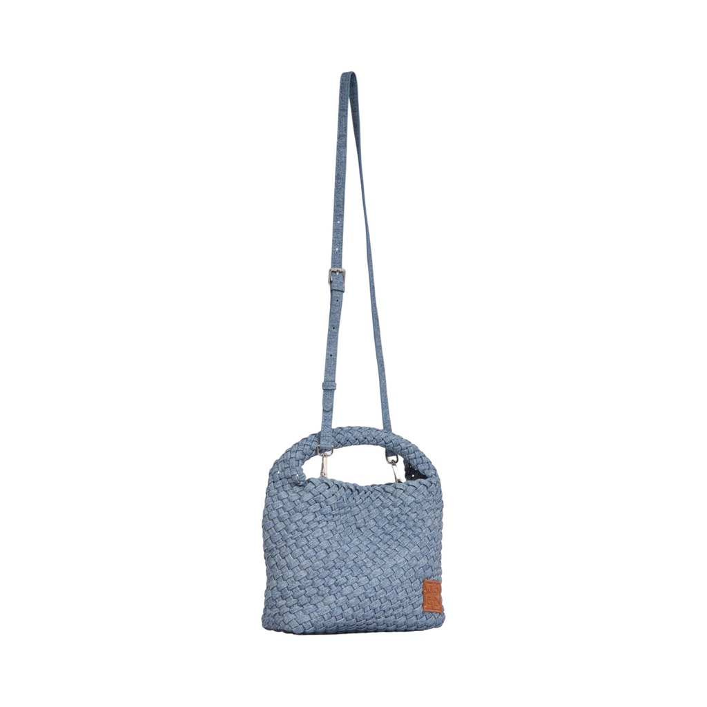 Woven Tote Bag M – Washed Denim