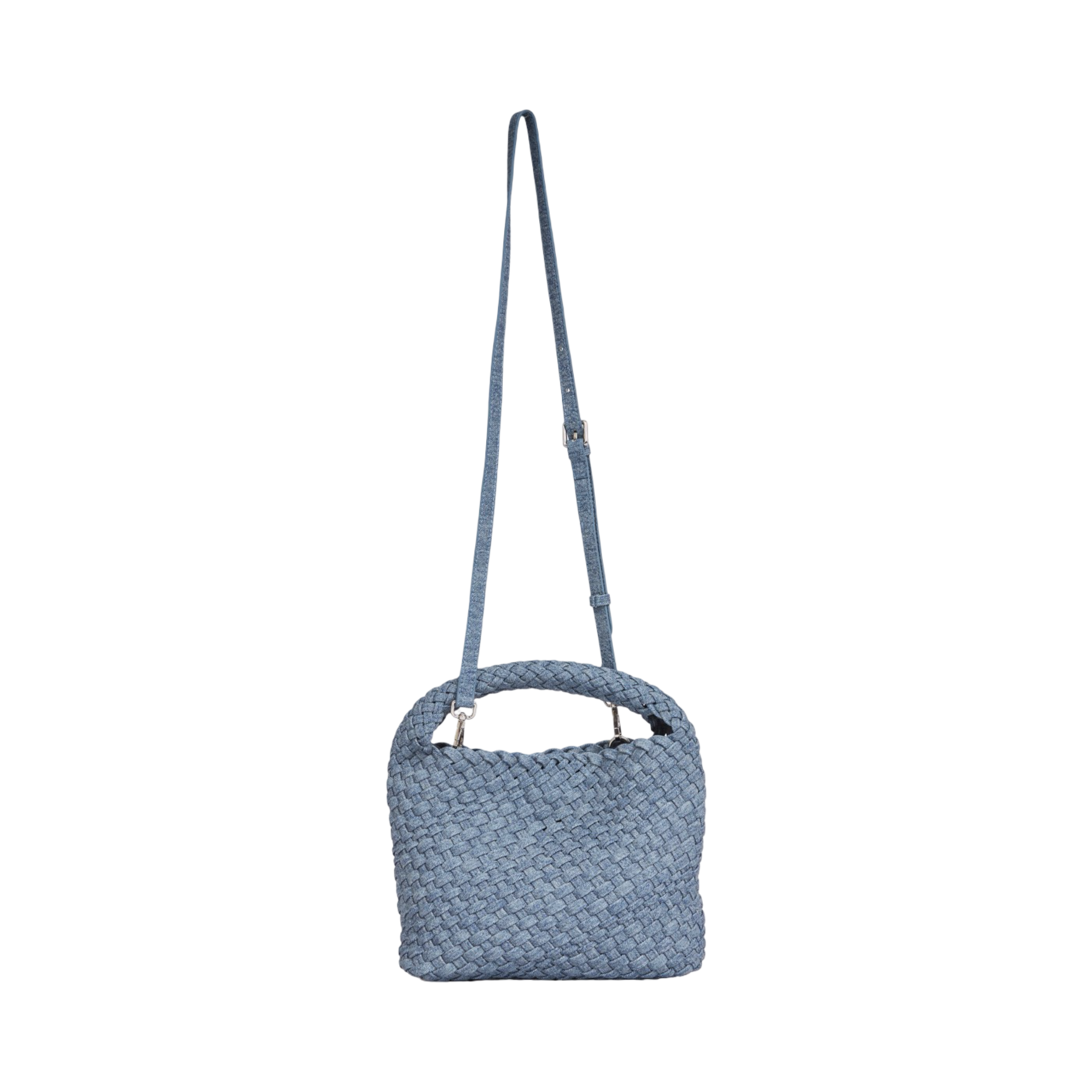 Woven Tote Bag M – Washed Denim