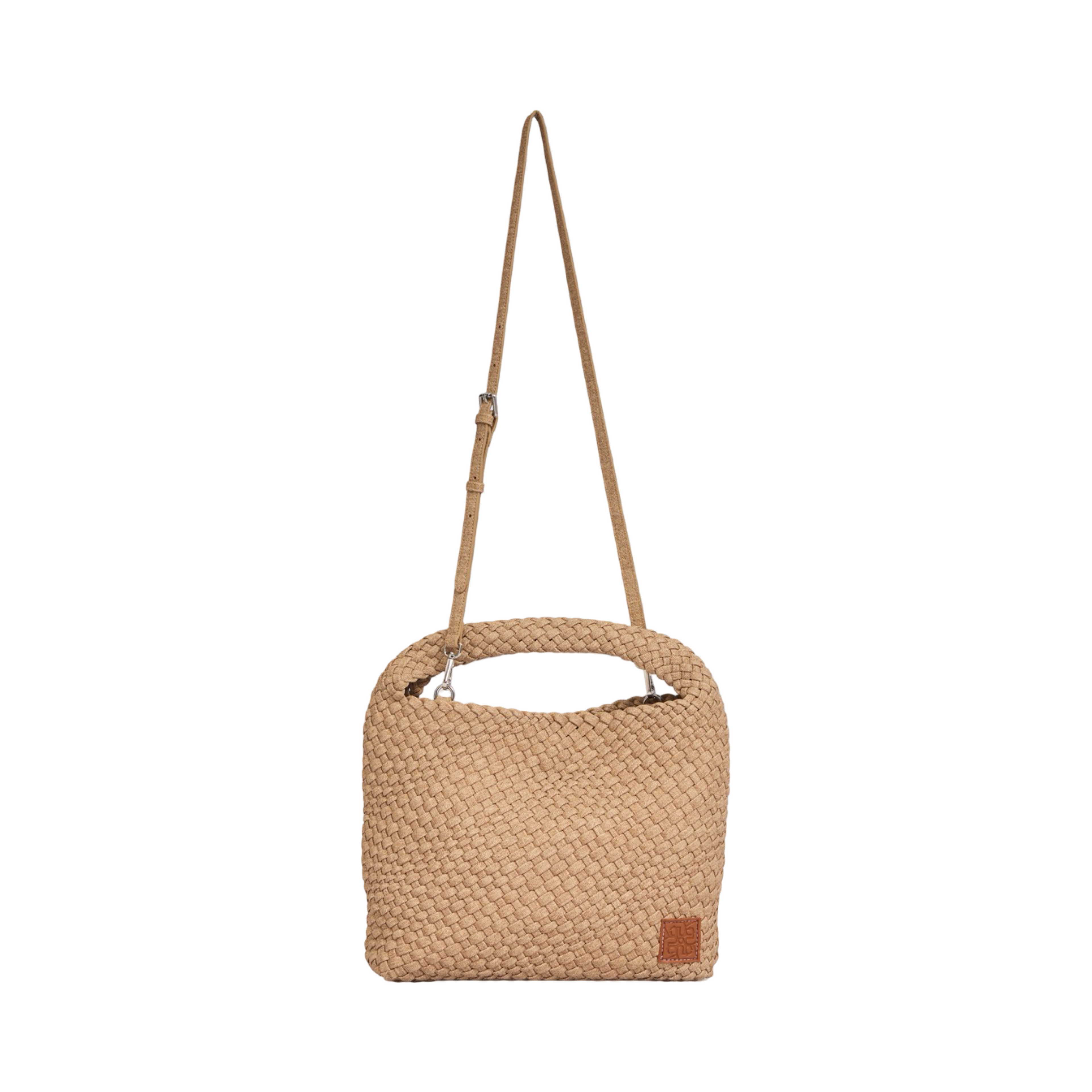Woven Tote Bag L – Sand Denim