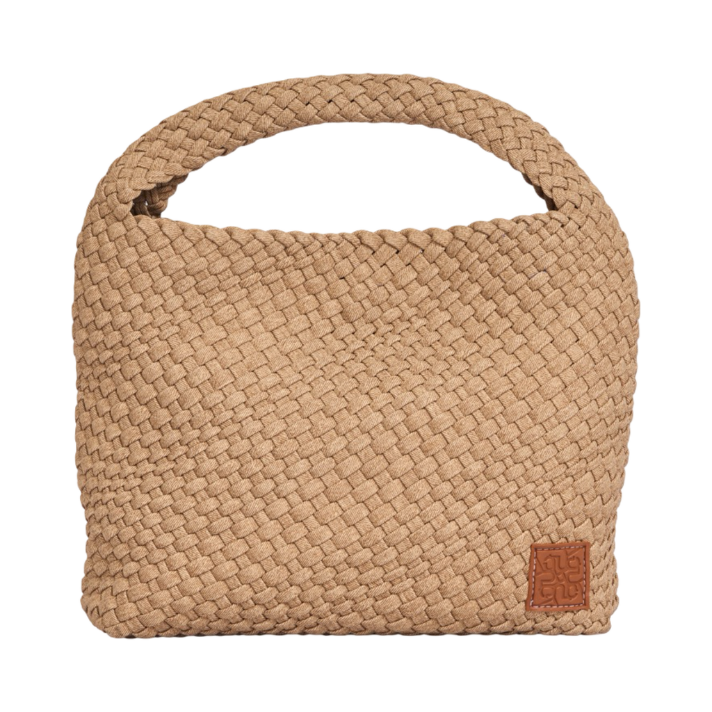 Woven Tote Bag L – Sand Denim