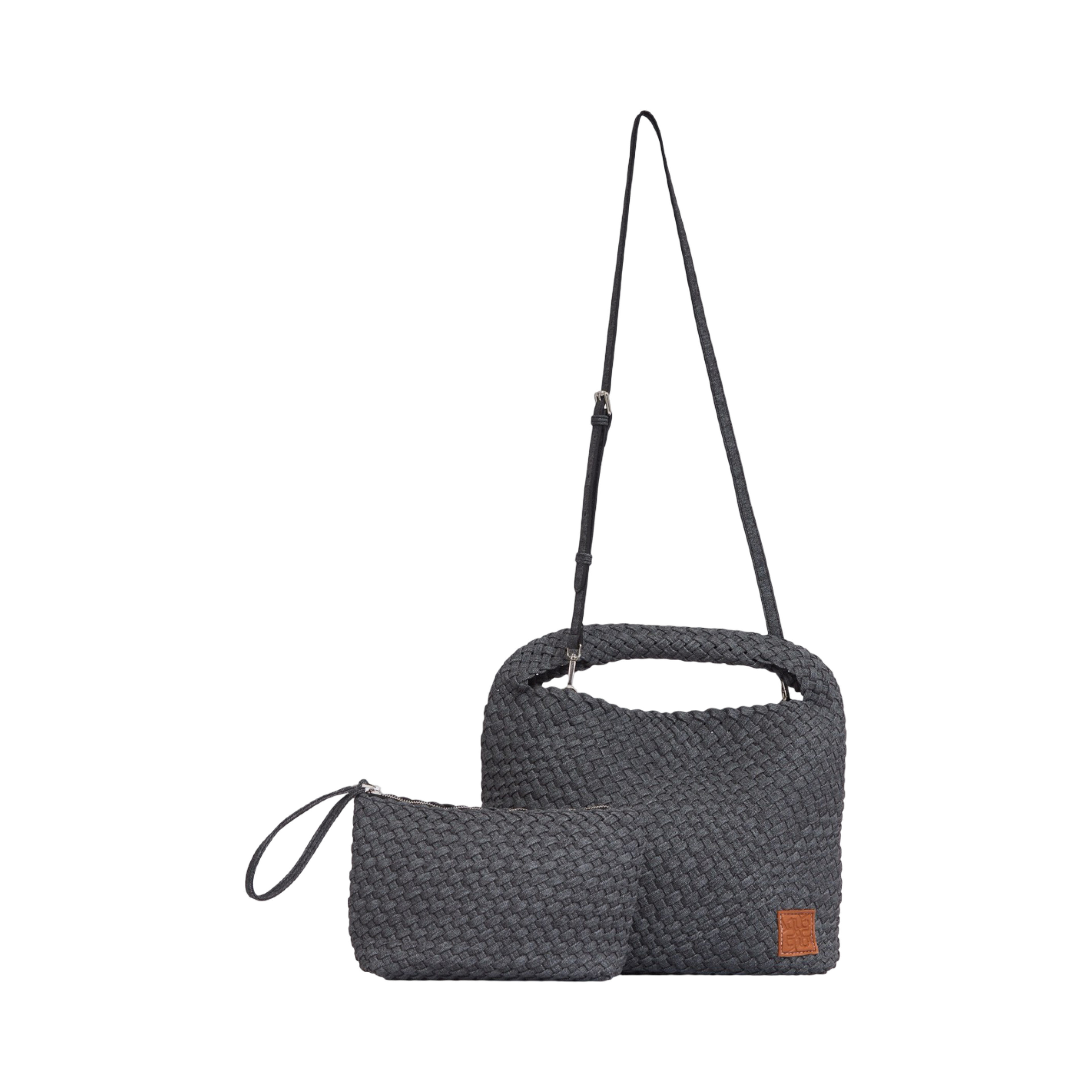Woven Tote Bag L – Midnight Denim