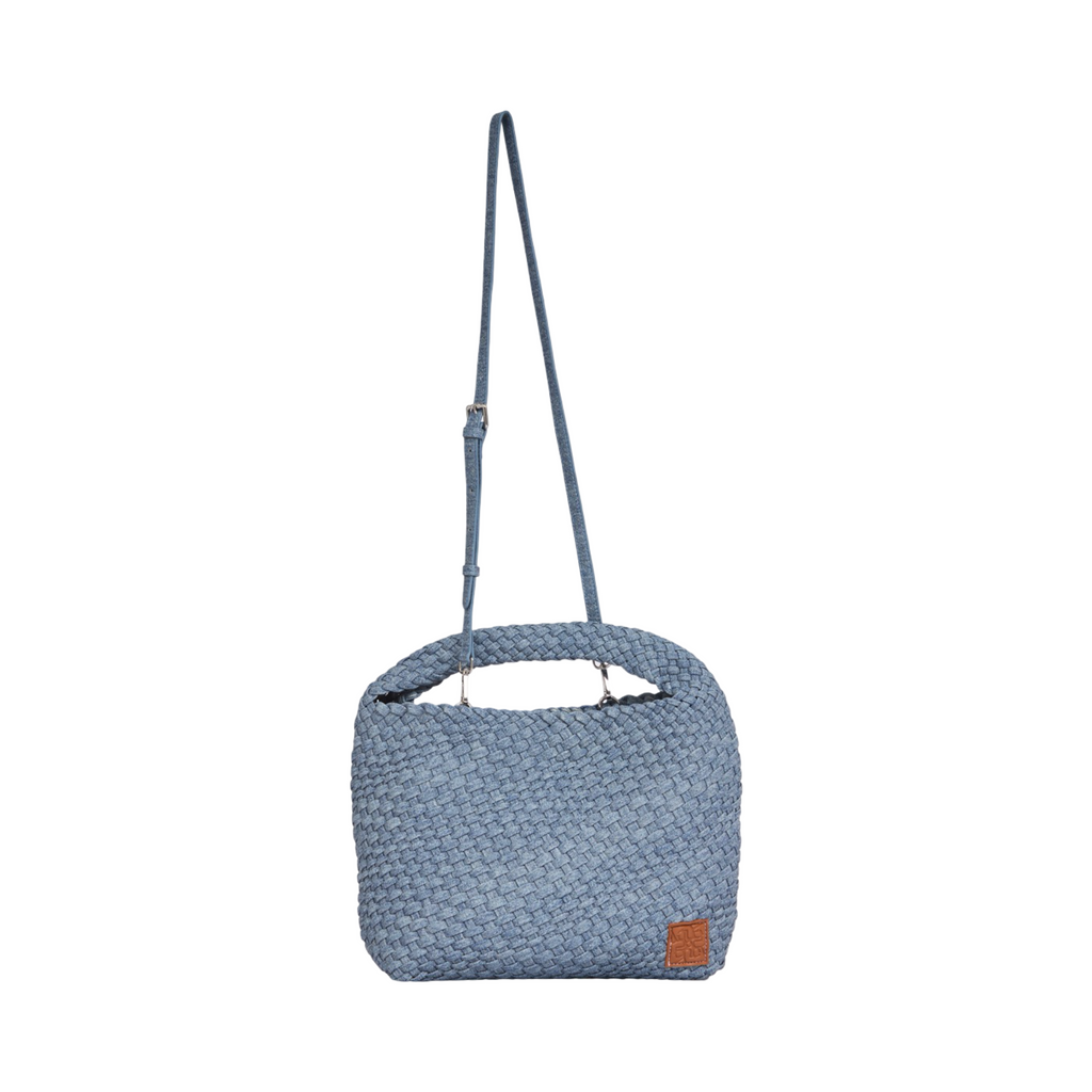 Woven Tote Bag L – Washed Denim