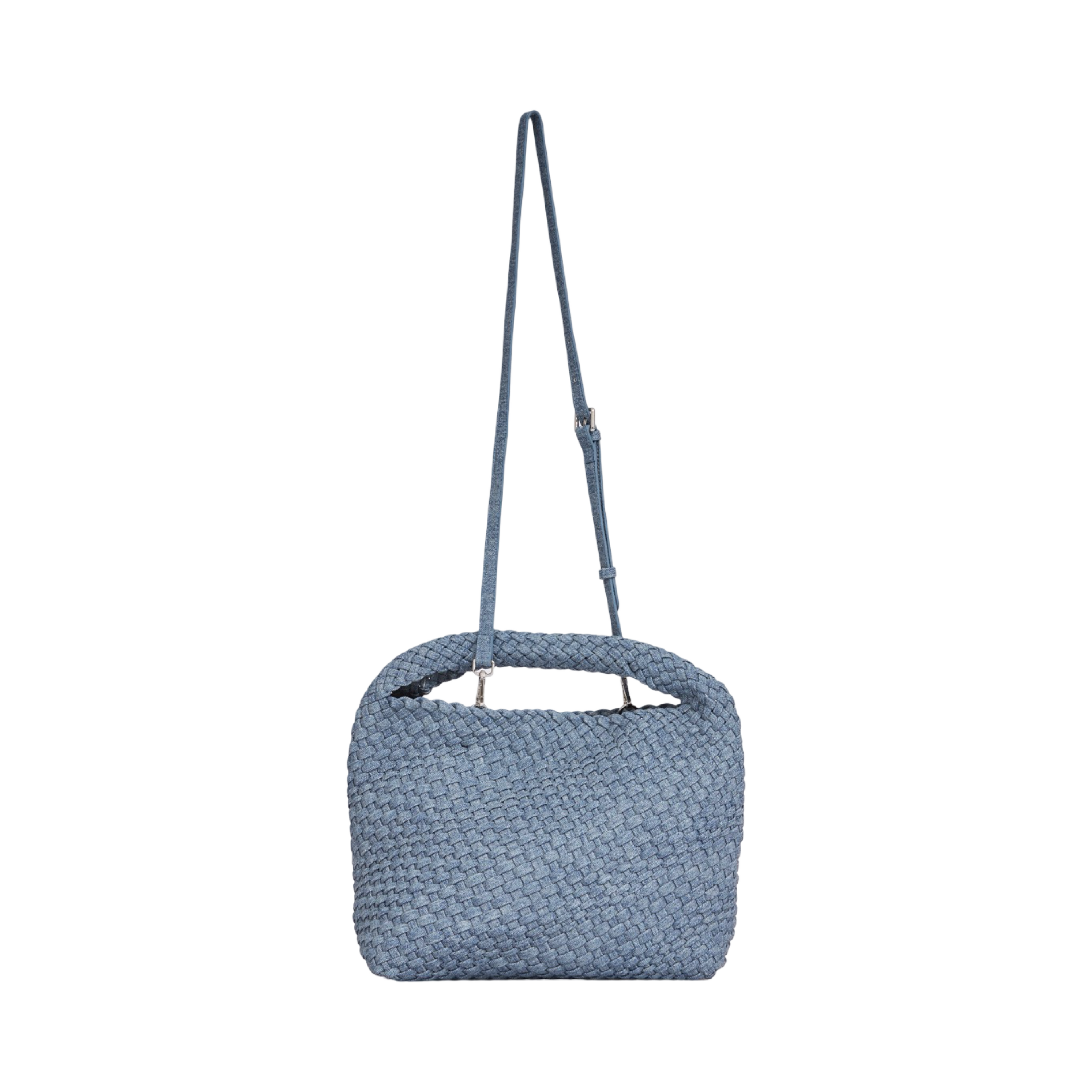 Woven Tote Bag L – Washed Denim