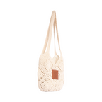 Knitted Tote Bag – Beige