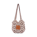 Everyday Earth – Boho Knitted Bag – Dark Brown