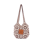 Everyday Earth – Boho Knitted Bag – Dark Brown