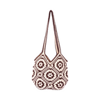 Everyday Earth – Boho Knitted Bag – Dark Brown