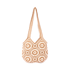 Everyday Earth – Boho Knitted Bag – Light Brown