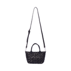 Urban Weave – Mini Top Handle Bag – Black