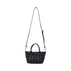 Urban Weave – Mini Top Handle Bag – Black