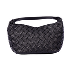 Urban Weave – Crescent Shoulder Bag – Black