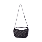 Urban Weave – Crescent Shoulder Bag – Black