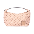Urban Weave – Crescent Shoulder Bag – Beige