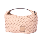 Urban Weave – Crescent Shoulder Bag – Beige