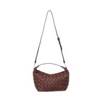 Urban Weave – Crescent Shoulder Bag – Chocolate