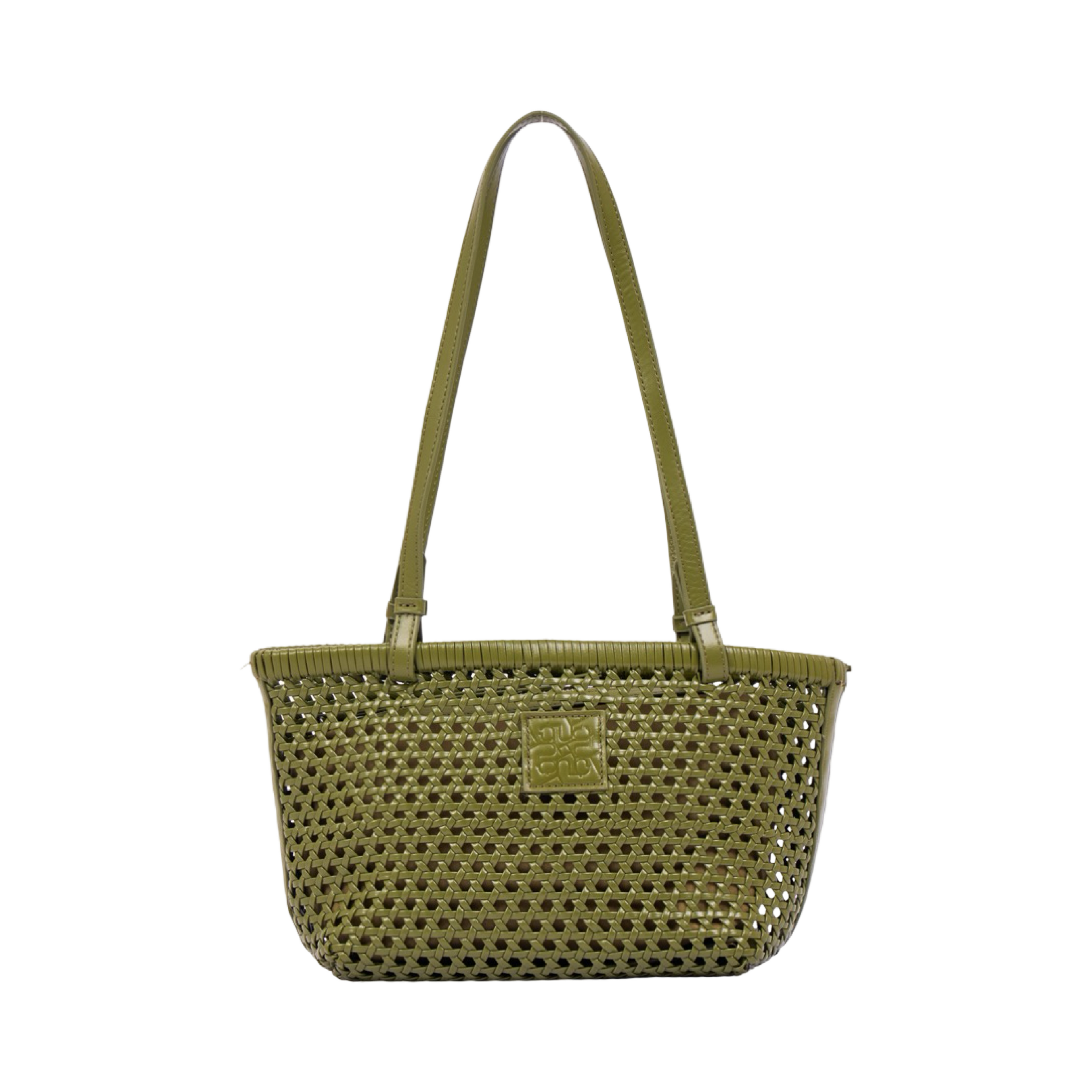 Everyday Earth – Woven Basket Bag – Olive