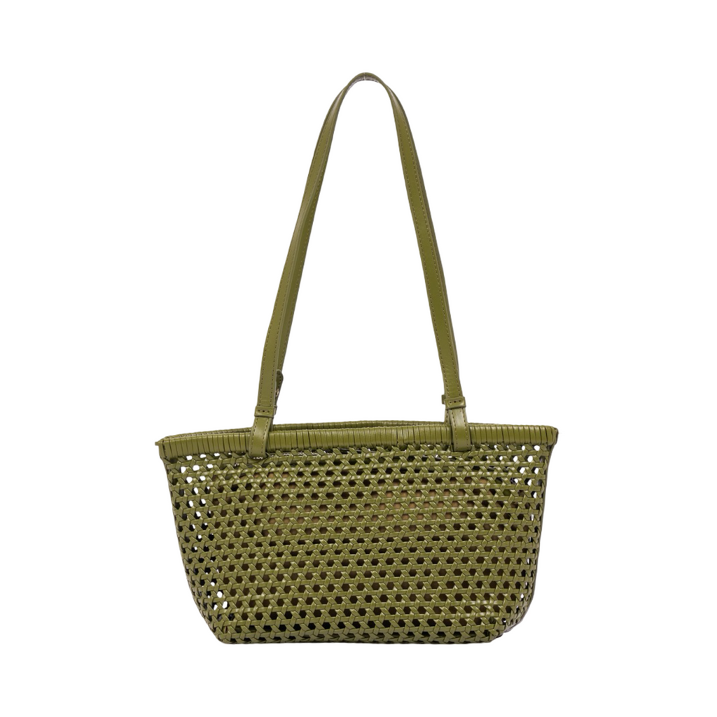 Everyday Earth – Woven Basket Bag – Olive