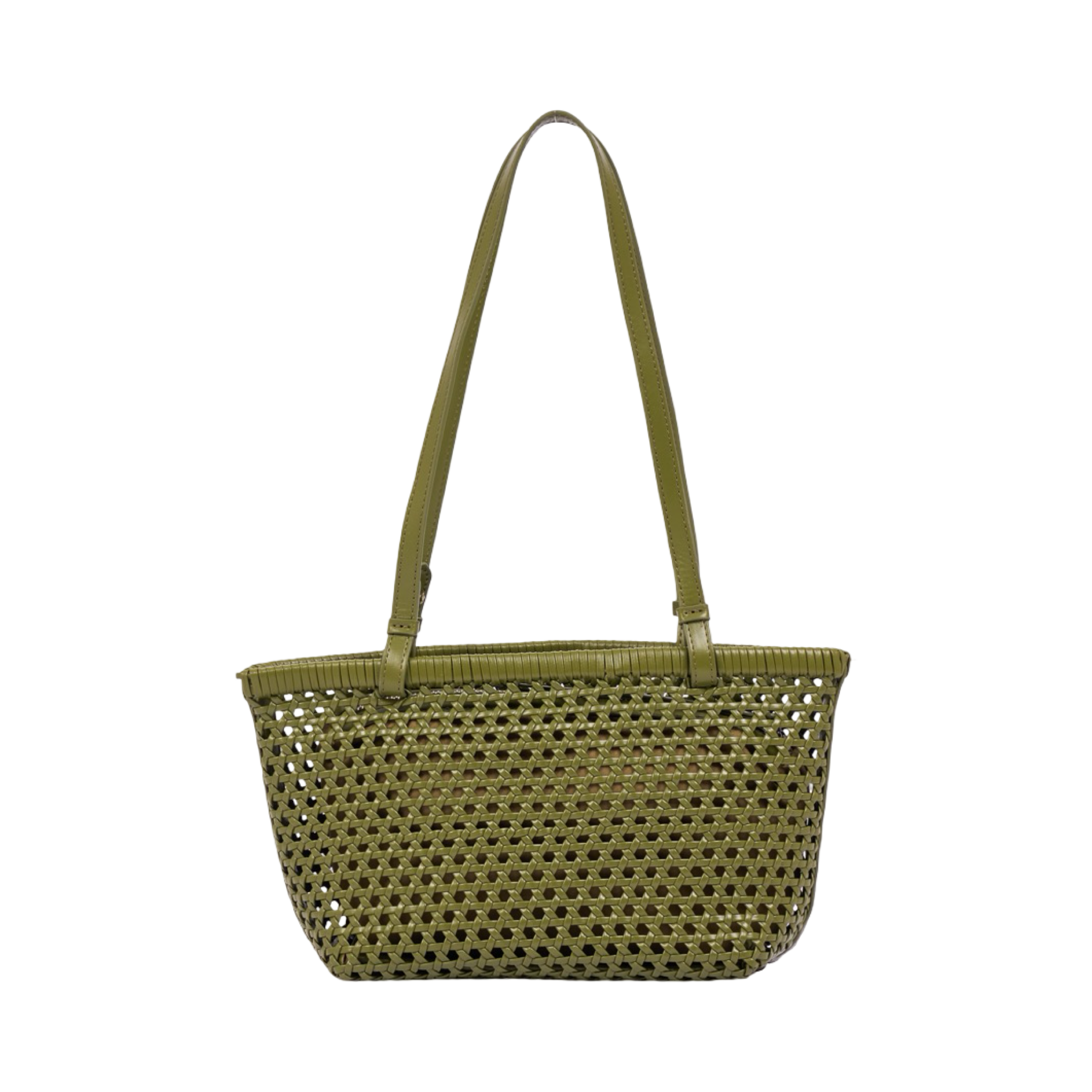 Everyday Earth – Woven Basket Bag – Olive