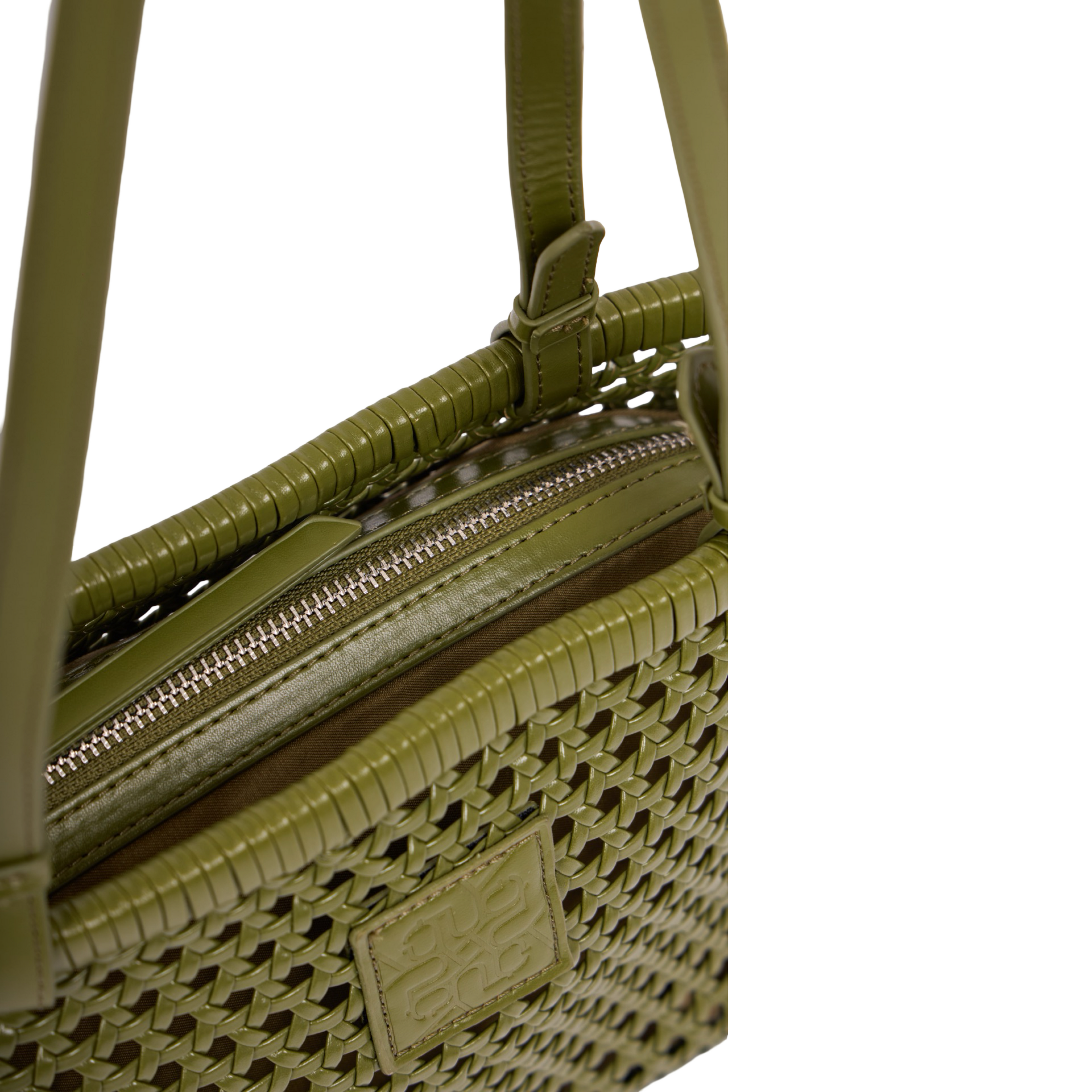 Everyday Earth – Woven Basket Bag – Olive