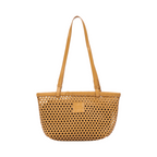 Urban Weave – Woven Basket Bag – Honey Beige