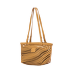Urban Weave – Woven Basket Bag – Honey Beige