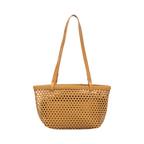 Urban Weave – Woven Basket Bag – Honey Beige