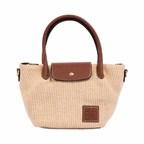 Resort Weave – Mini Shoulder Bag S – Brown