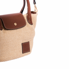 Resort Weave – Mini Shoulder Bag S – Brown