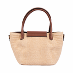 Resort Weave – Mini Shoulder Bag S – Brown