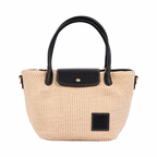 Resort Weave – Mini Shoulder Bag S – Black