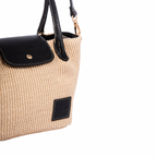 Resort Weave – Mini Shoulder Bag S – Black