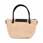 Resort Weave – Mini Shoulder Bag S – Black