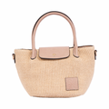 Resort Weave – Woven Mini Shoulder Bag S – Beige
