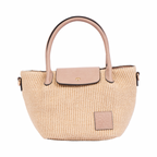 Resort Weave – Mini Shoulder Bag S – Beige